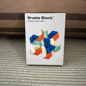 Areaware Wooden Snake block Toy